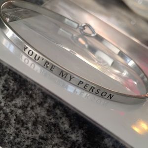 You're my Person bangle
